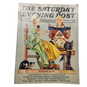 The Saturday Evening Post Magazine Bicentennial Salute October 1975